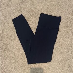 Navy Athleta 7/8 Tight in Powervita